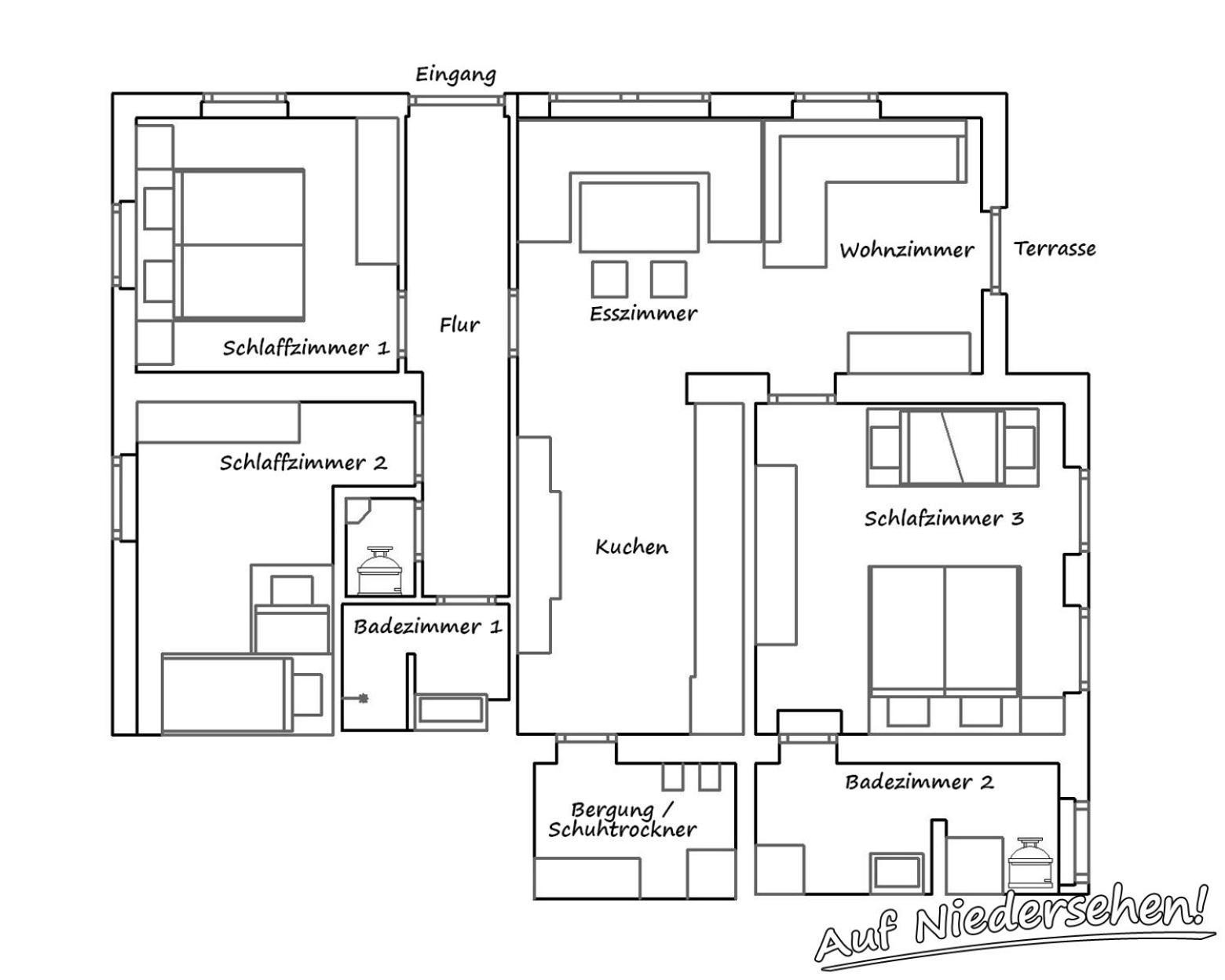 Ferienwohnung Auf Niedersehen - 8 Personen - Kitzbuehler Alpen - Hoehe Tauern Np Холлерсбах  Экстерьер фото